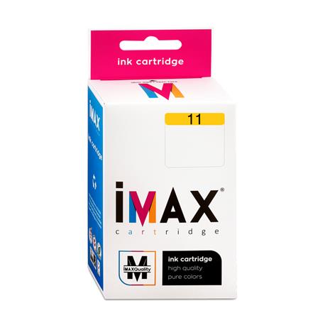 CARTUCHO IMAX® (C4838A Nº11Y) PARA IMPRESORAS HP - 28ml - Amarillo