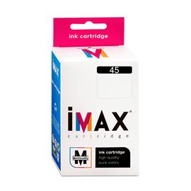 CARTUCHO eco tinta IMAX® (51645A Nº45) PARA IMPRESORAS HP - 53ml - Negro