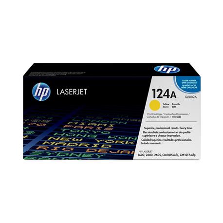 TONER ORIGINAL (Q6002A) PARA IMPRESORAS HP - 2.000pag - Amarillo