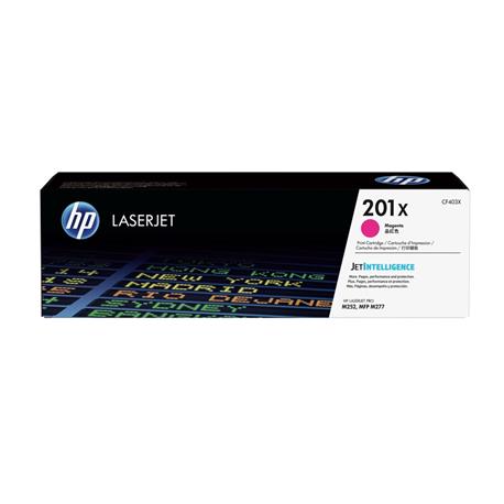 TONER ORIGINAL (CF403X Nº201X ) PARA IMPRESORAS HP - 2.300pag - Magenta