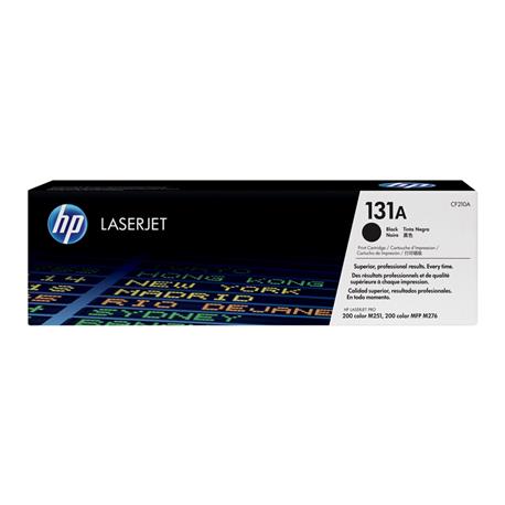 TONER ORIGINAL (CF210A Nº131A) PARA IMPRESORAS HP - 1.600pag - Negro