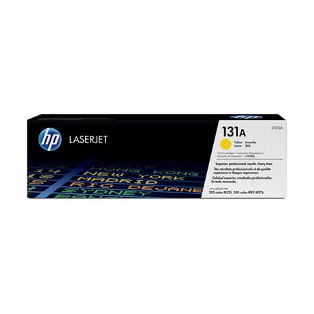 TONER ORIGINAL (CF212A Nº131A) PARA IMPRESORAS HP - 1.800pag - Amarillo