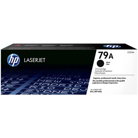 TONER ORIGINAL (CF279A Nº79A) PARA IMPRESORAS HP - 1.000pag - Negro