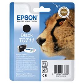 CARTUCHO ORIGINAL (C13T071140B0) PARA IMPRESORAS EPSON - 7,4ml - Negro