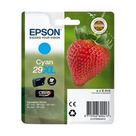 CARTUCHO ORIGINAL (C13T29924010 Nº29XL) PARA IMPRESORAS EPSON - 6,4ml - Cyan