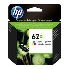 CARTUCHO ORIGINAL (C2P07AE Nº62XL) PARA IMPRESORAS HP - 11,5ml/415pag - Color