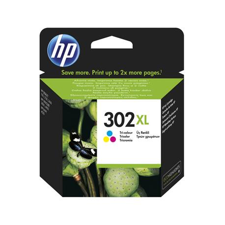 CARTUCHO ORIGINAL (F6U67AE Nº302XL) PARA IMPRESORAS HP - 330pag - Color