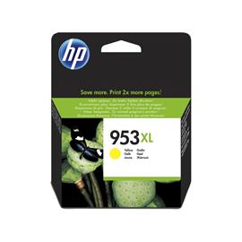 CARTUCHO ORIGINAL (F6U18AE Nº953XL) PARA IMPRESORAS HP - 1.600pag - Amarillo