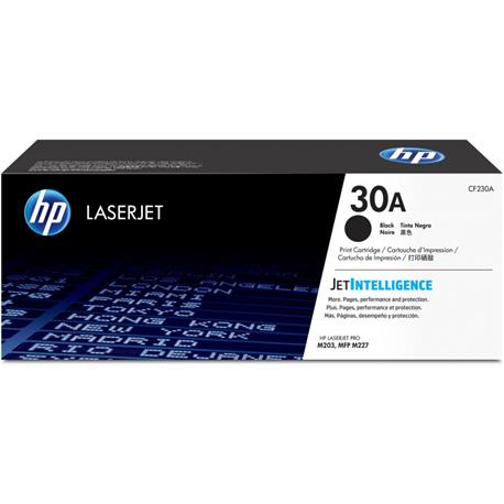 TONER ORIGINAL (CF230A Nº30A) PARA IMPRESORAS HP - 1.600pag - Negro