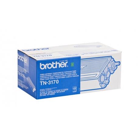 TONER ORIGINAL (TN3170) PARA IMPRESORAS BROTHER - 7.000pag - Negro