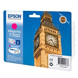 CARTUCHO ORIGINAL (C13T70334010) PARA IMPRESORAS EPSON - 800pag - Magenta