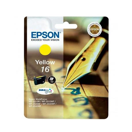 CARTUCHO ORIGINAL (C13T16244010 Nº16) PARA IMPRESORAS EPSON - 165pag - Amarillo