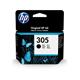 CARTUCHO ORIGINAL (3YM61AE Nº305 BK) PARA IMPRESORAS HP - 120pag - Negro