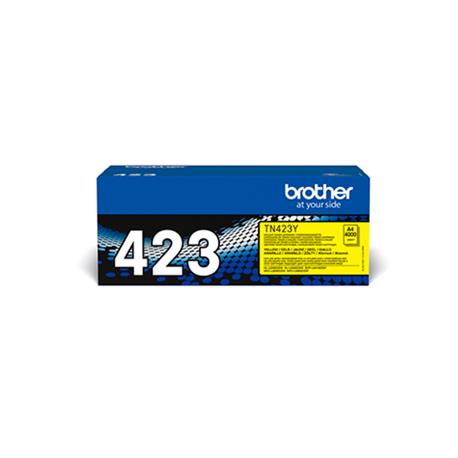 TONER ORIGINAL (TN423Y) PARA IMPRESORAS BROTHER - 4.000pag - Amarillo