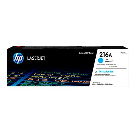 TONER ORIGINAL (W2411A Nº216A) PARA IMPRESORAS HP - 850pag - Cyan