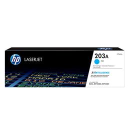TONER ORIGINAL (CF541A Nº203A) PARA IMPRESORAS HP - 1.300pag - Cyan