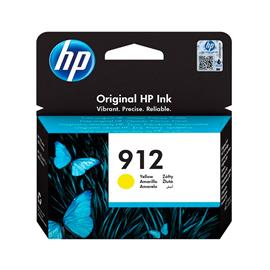 CARTUCHO ORIGINAL (3YL79AE Nº912) PARA IMPRESORAS HP - 300pag - Amarillo