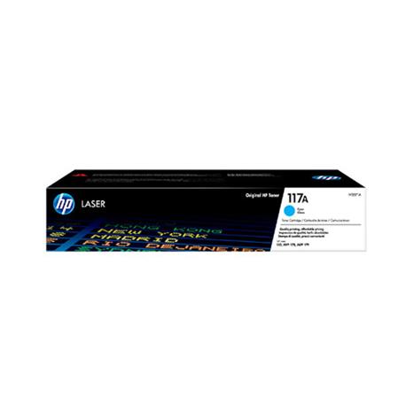 TONER ORIGINAL (W2071A Nº117A) PARA IMPRESORAS HP - 700pag - Cyan