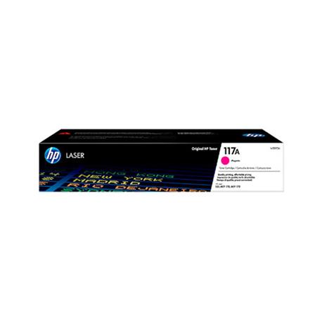 TONER ORIGINAL (W2073A Nº117A) PARA IMPRESORAS HP - 700pag - Magenta