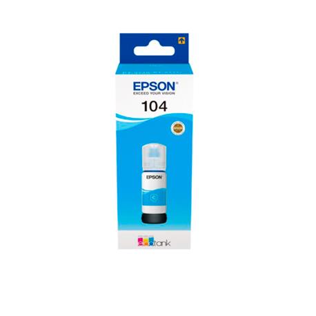 CARTUCHO ORIGINAL (C13T00P240 Nº104) PARA IMPRESORAS EPSON - 65ml - Cyan