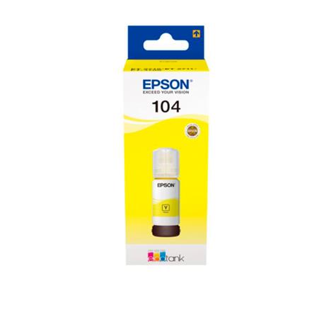 CARTUCHO ORIGINAL (C13T00P440 Nº104) PARA IMPRESORAS EPSON - 65ml - Amarillo