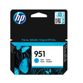 CARTUCHO ORIGINAL (CN050AE Nº951) PARA IMPRESORAS HP - 700pag - Cyan