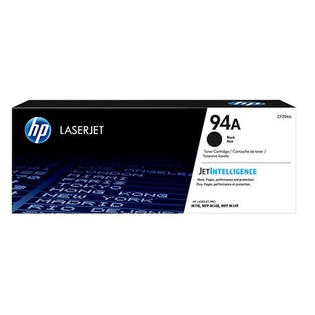 TONER ORIGINAL (CF294A Nº94A) PARA IMPRESORAS HP - 1.200pag - Negro