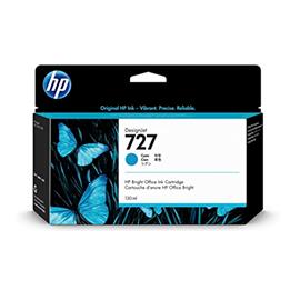 CARTUCHO ORIGINAL (B3P19A Nº727) PARA IMPRESORAS HP - 130ml - Cyan