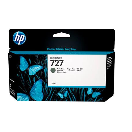 CARTUCHO ORIGINAL (B3P22A Nº727) PARA IMPRESORAS HP - 130ml - Negro Mate