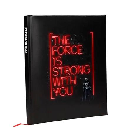 LIBRETA STAR WARS DARTH VADER CON LUZ Y SONIDO