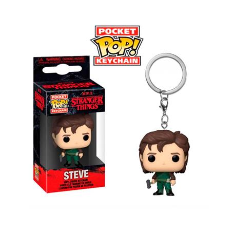 LLAVERO POCKET POP STRANGER THINGS STEVE